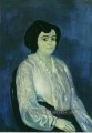 Portrait madame Soler 1903 Pablo Picasso